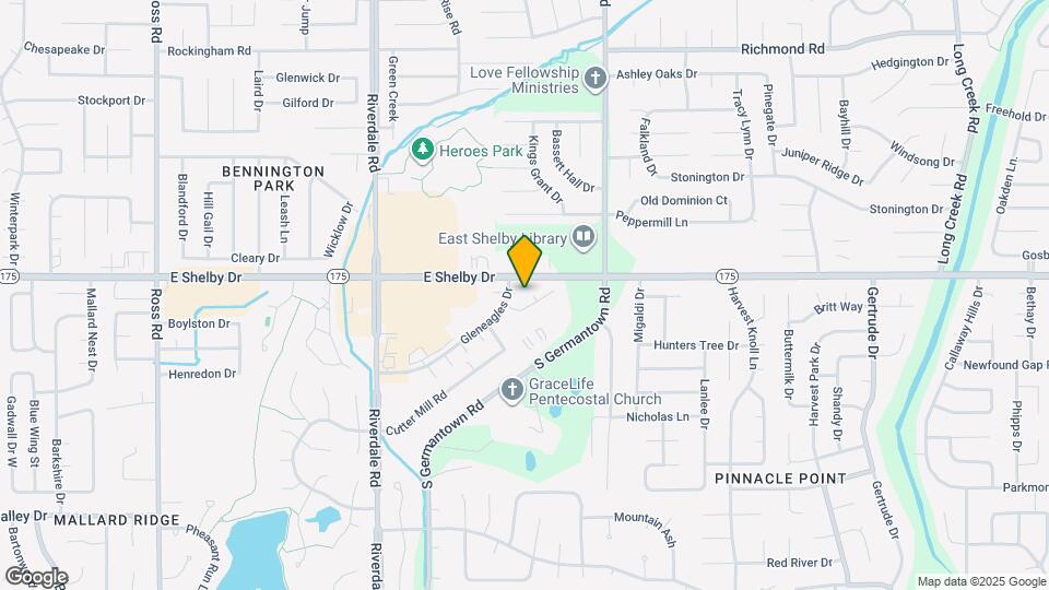 4709 Valene Cir Mapa y Detalles de la Ubicación