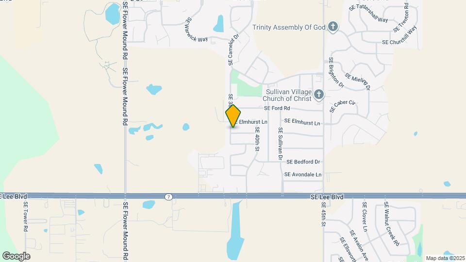 3804 SE Dorchester Dr Map and Location Details