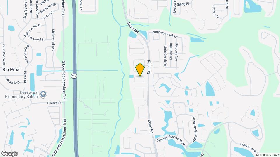 1226 Creekbottom Cir Map and Location Details