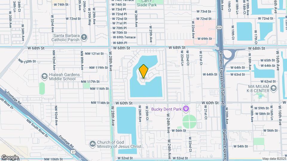 6430 W 25th Ln Map and Location Details