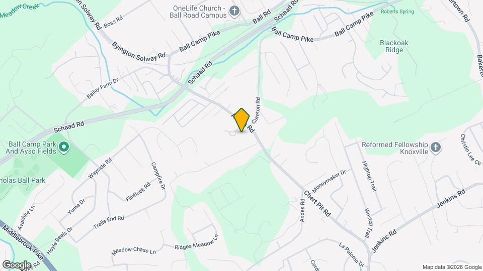 8516 Reagan Woods Ln Map and Location Details