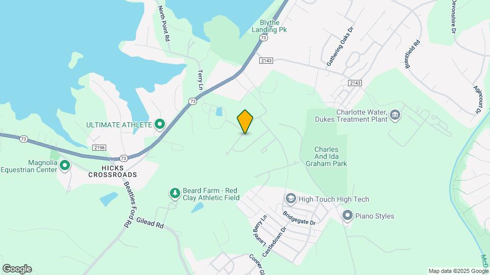 10205 Whitaker Pointe Dr Map and Location Details