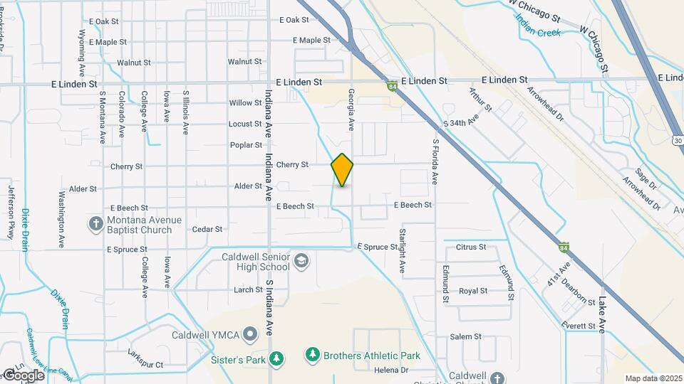 2416 Alder St Map and Location Details