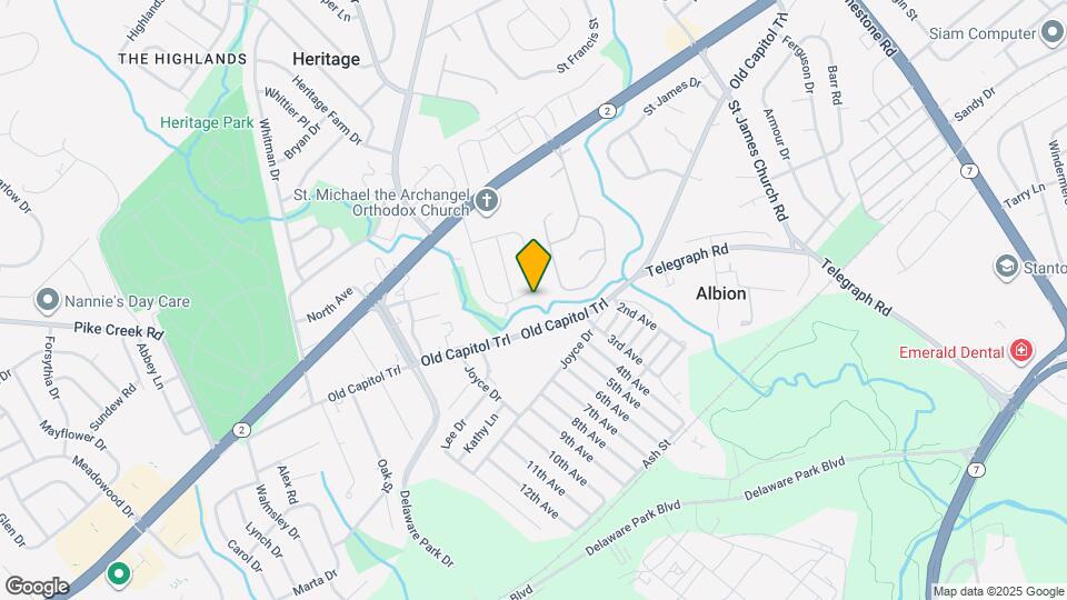 2207 E Huntington Dr Map and Location Details