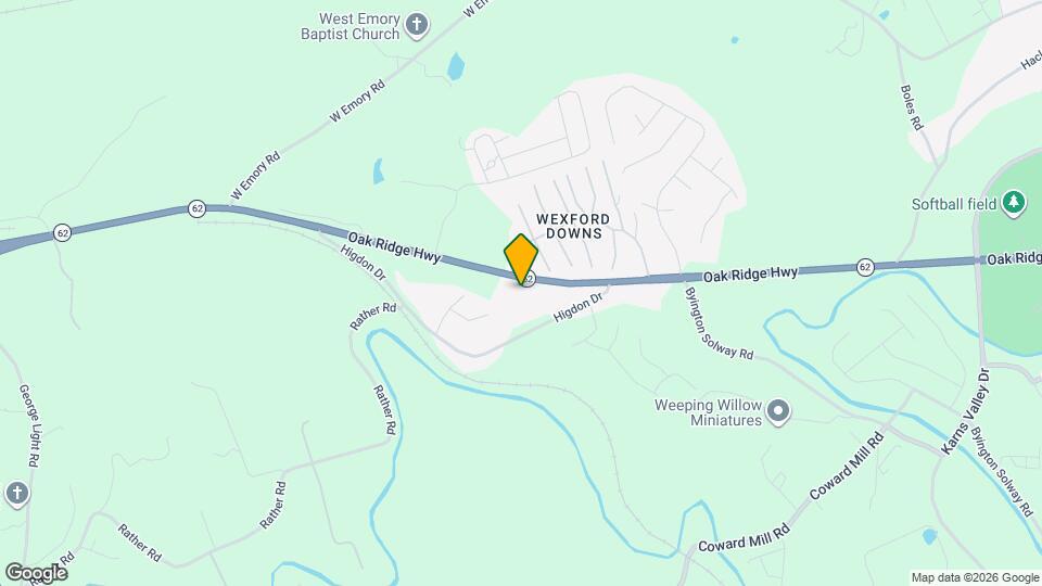 8413 Oak Ridge Hwy Map and Location Details