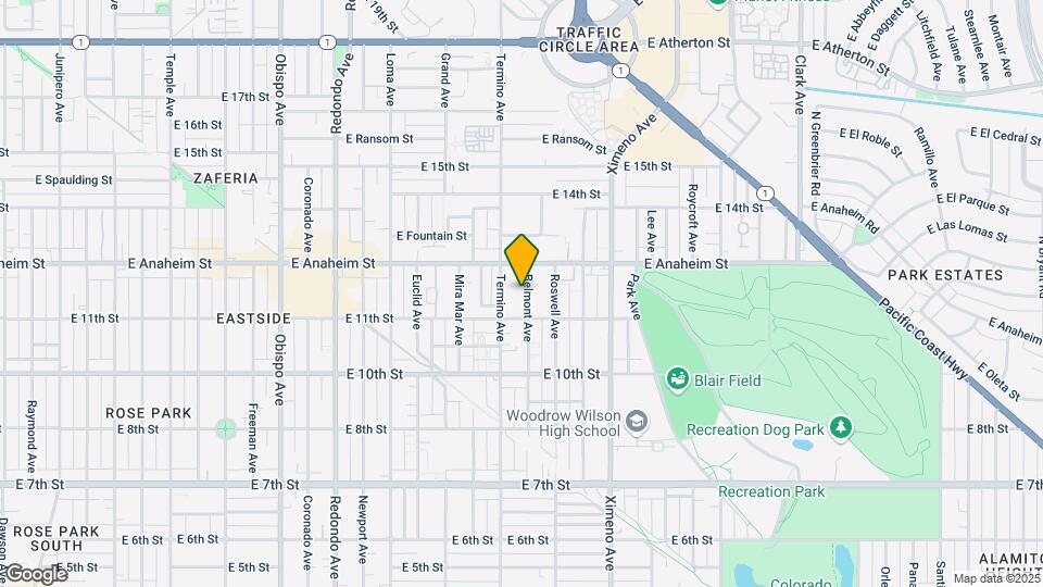 1145 Belmont Ave Map and Location Details