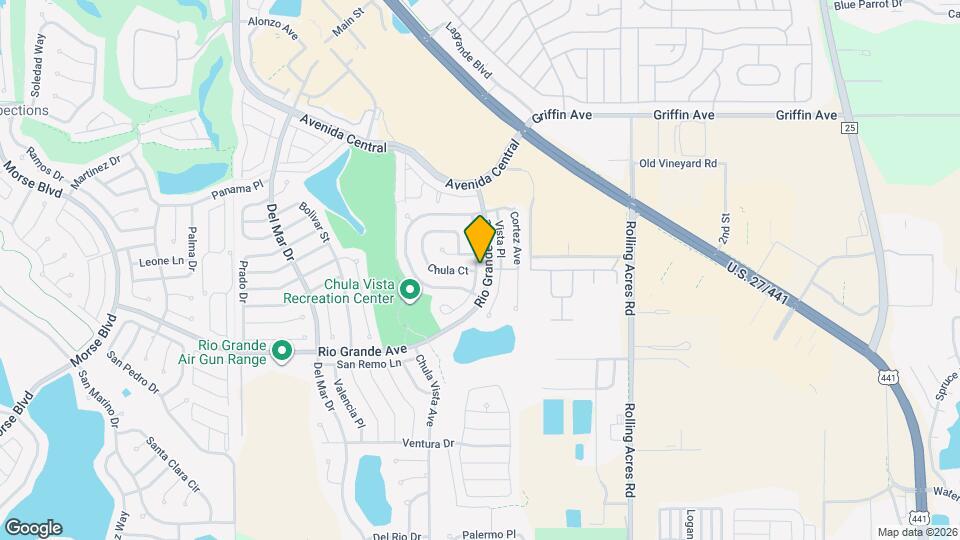 731 Agua Way Map and Location Details