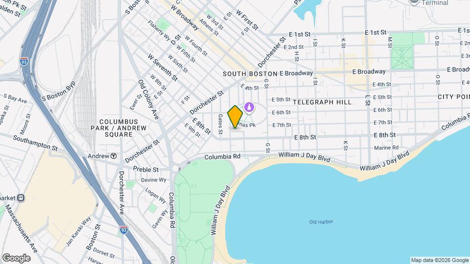 7 Dixfield St, Unit 1 Map and Location Details