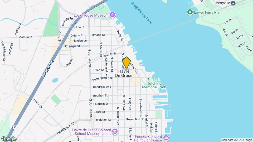 229 N Union Ave, Unit 1A Map and Location Details