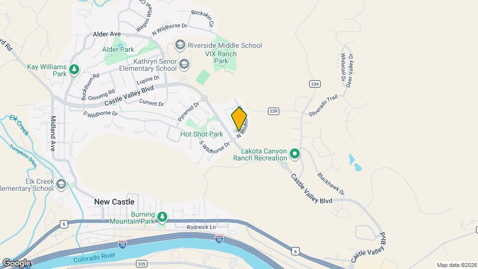 1 Redstone Dr Map and Location Details