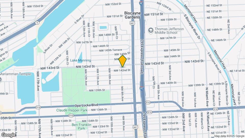 791 NW 142nd St Map and Location Details