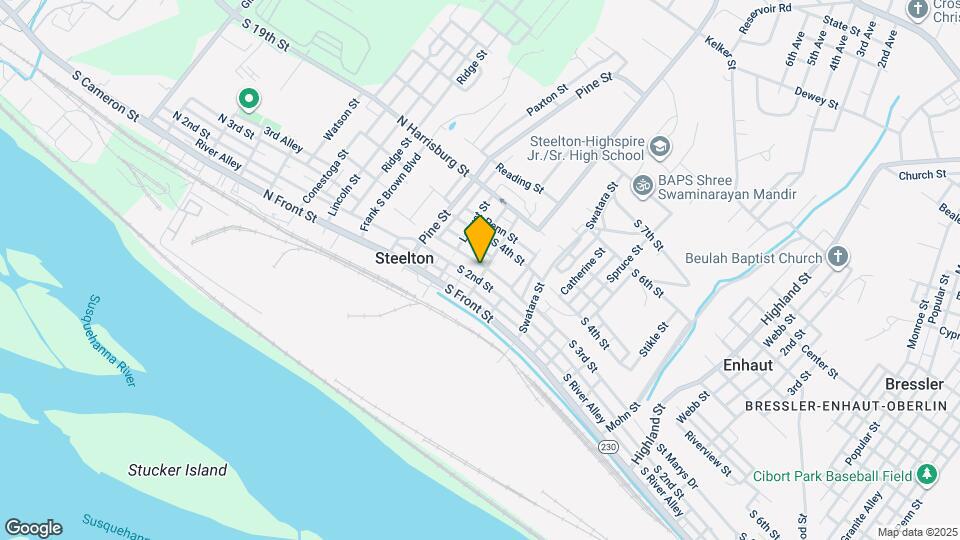 117 Walnut St Map and Location Details