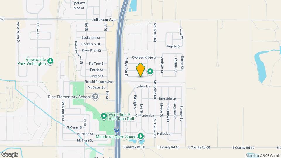 4227 White Deer Ln Map and Location Details