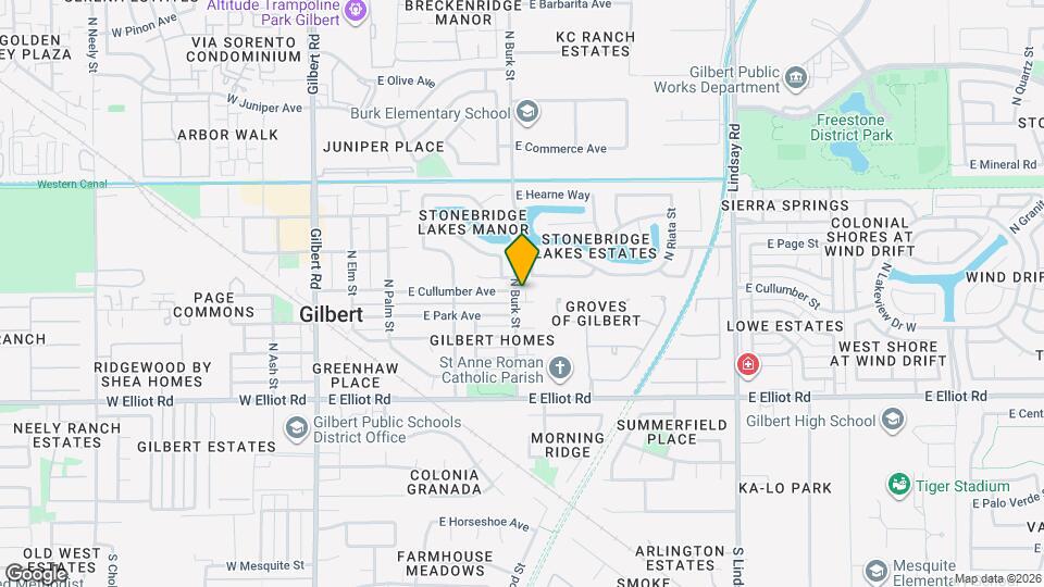 406 E Cullumber Ave Map and Location Details