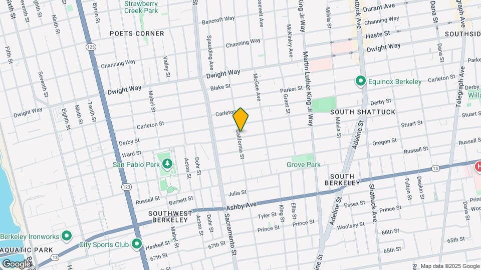 2721 California St Map and Location Details