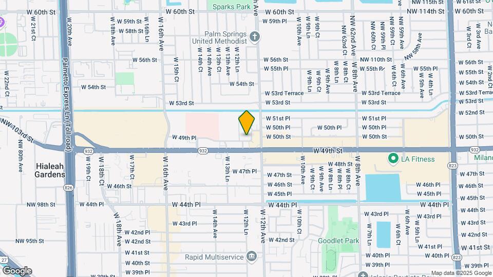 1245 W 49th Pl Map and Location Details