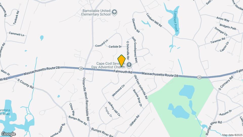 2780 Falmouth Rd Map and Location Details
