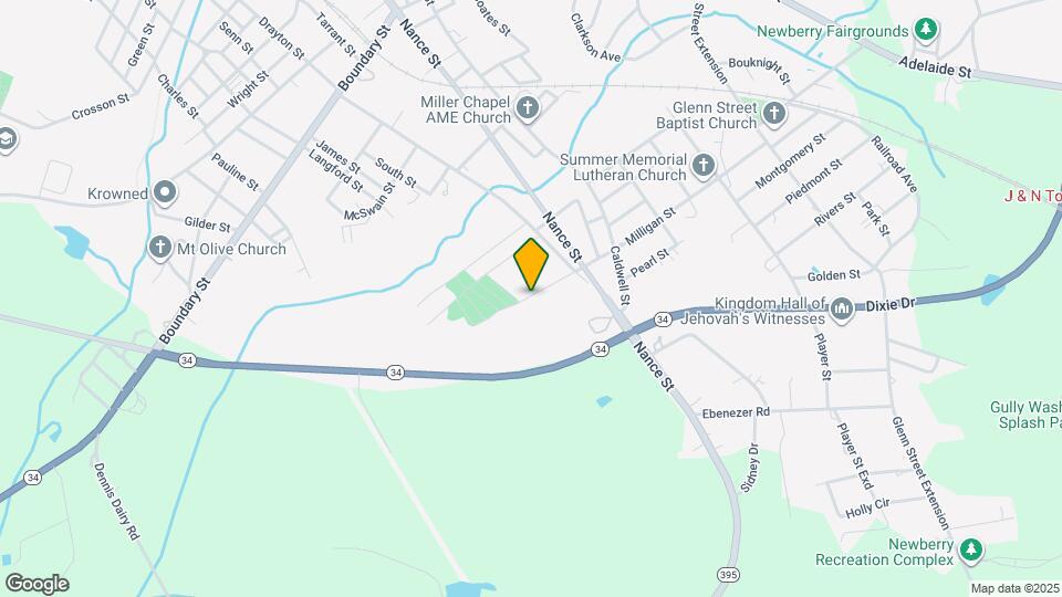 641 Milligan St Map and Location Details