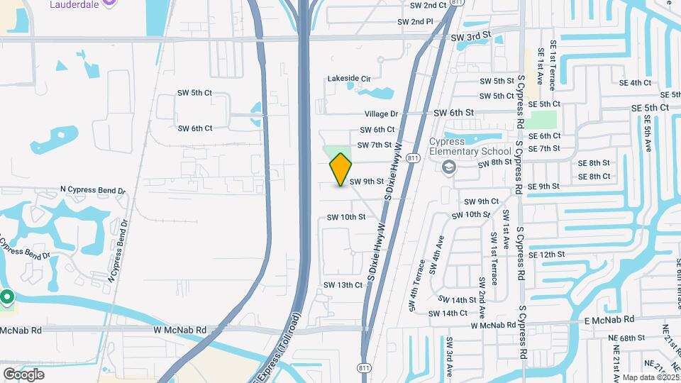 820 SW 9th St Map and Location Details
