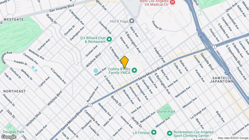 1411 Westgate Ave Map and Location Details