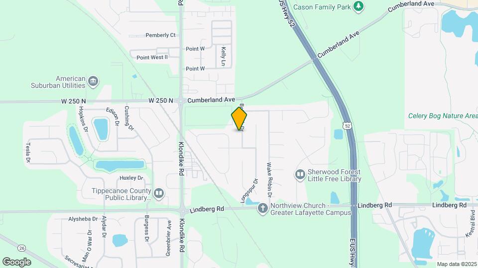 2220 Bobolink Dr Map and Location Details