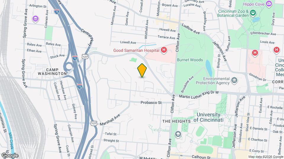 3097 Riddle View Ln, Unit D Map and Location Details