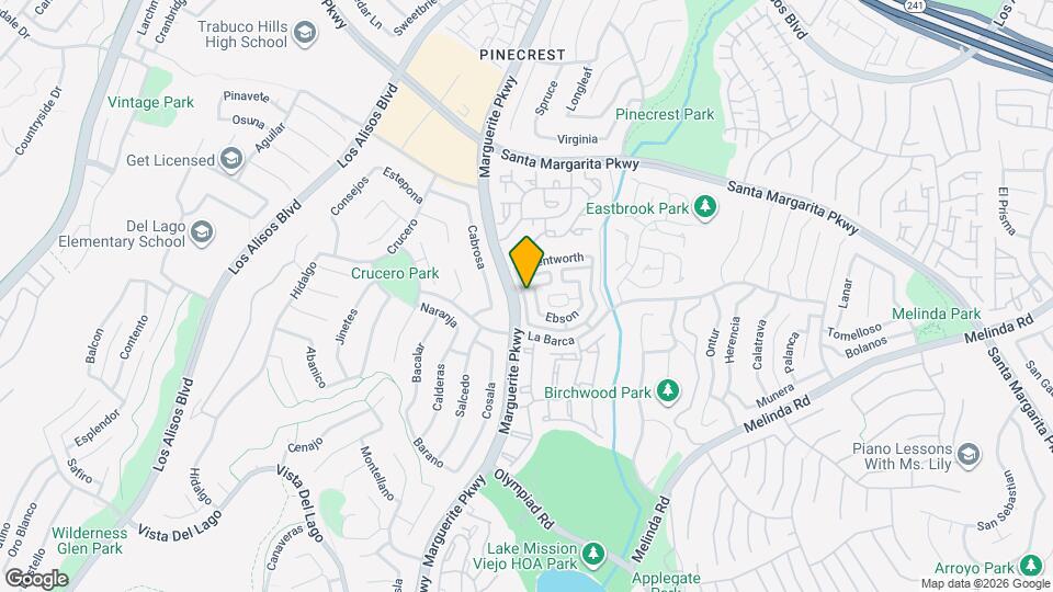 21742 Tegley Map and Location Details