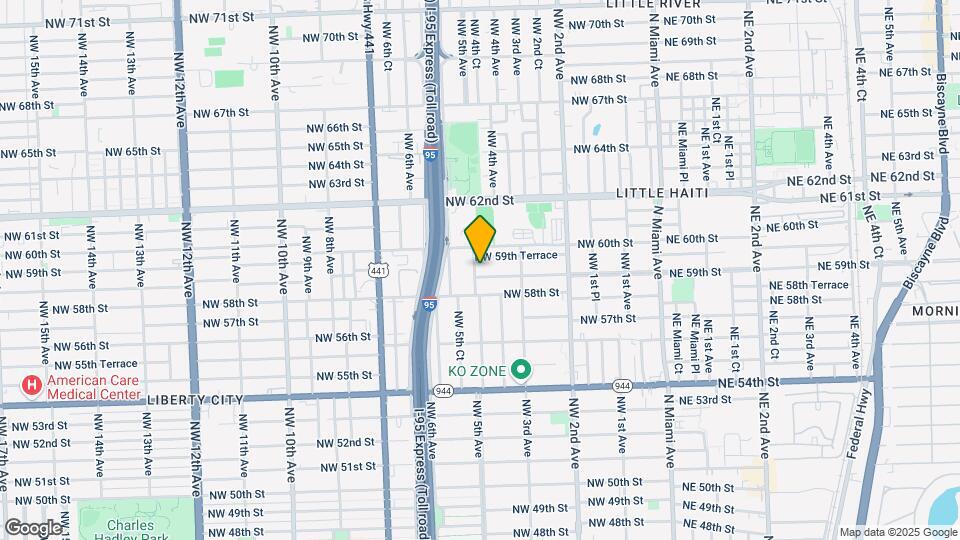 451 NW 59th St Map and Location Details