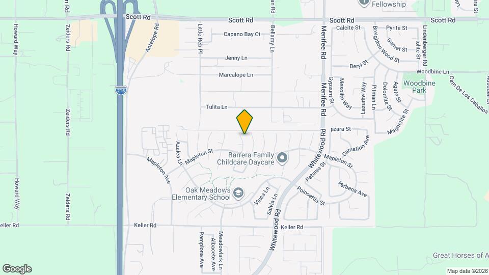 33558 Iris Ln Mapa y Detalles de la Ubicación