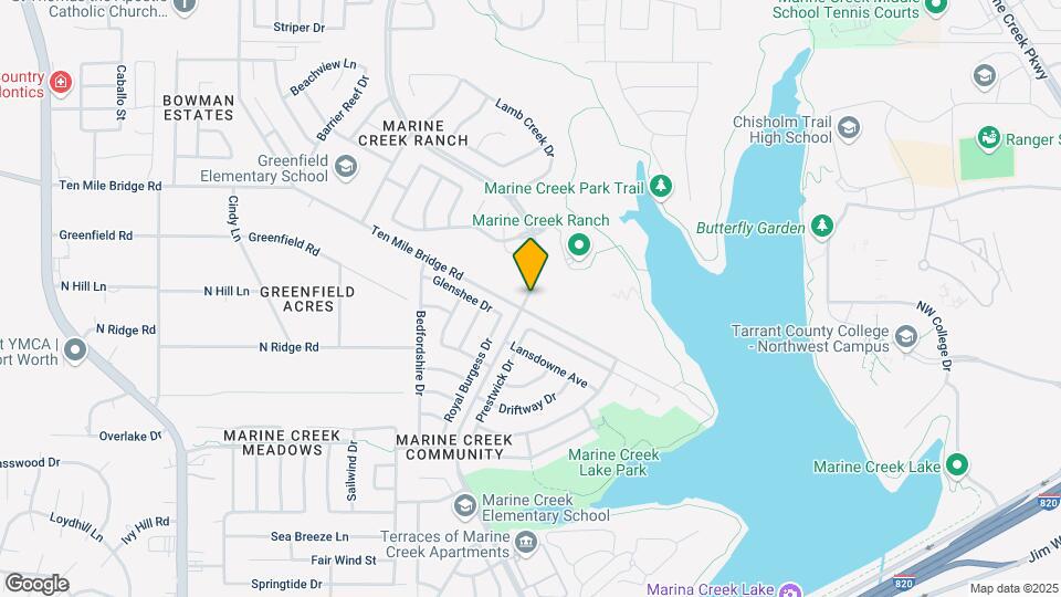 5432 Huffines Blvd Map and Location Details