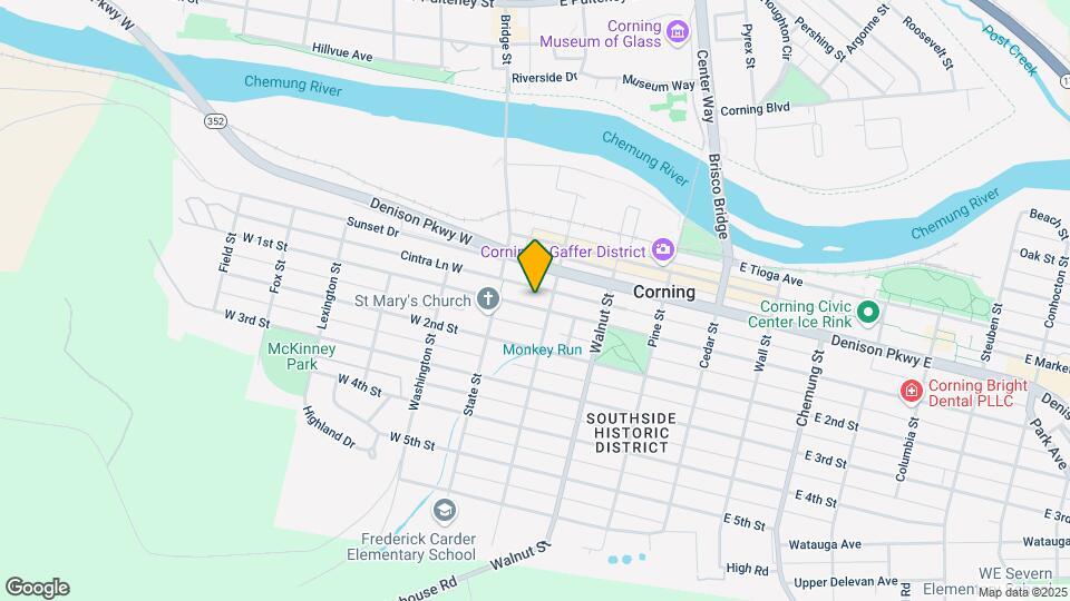 111 W 1st St, Unit 109 Map and Location Details