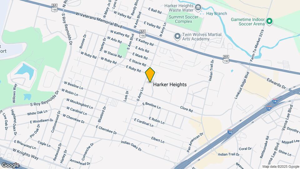 416 Brittney Way Map and Location Details