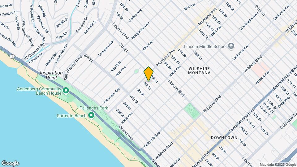 821 6th St Mapa y Detalles de la Ubicación