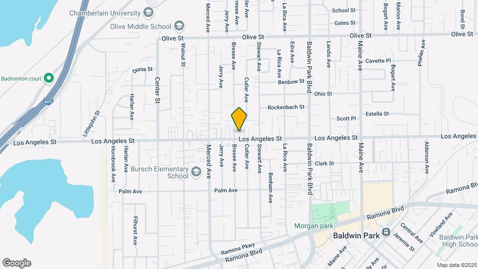 13911-13917 Los Angeles St Mapa y Detalles de la Ubicación