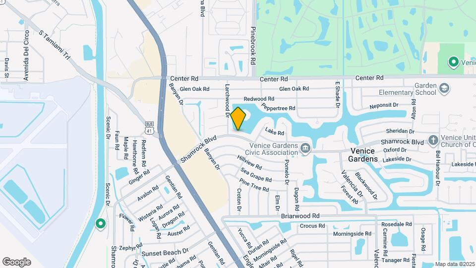 309 Shamrock Blvd Map and Location Details