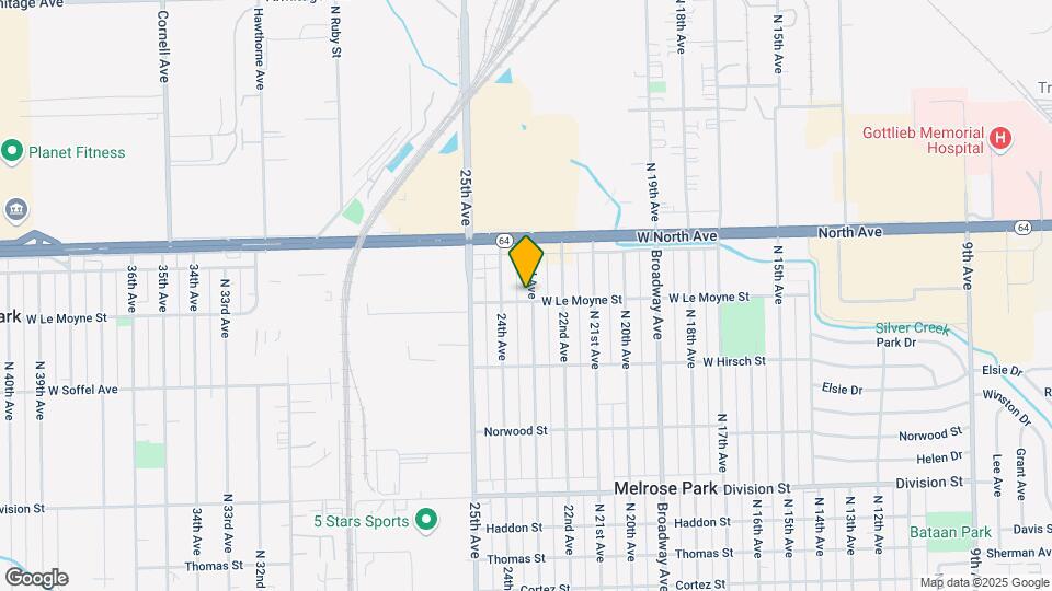 1800 23rd Ave Map and Location Details