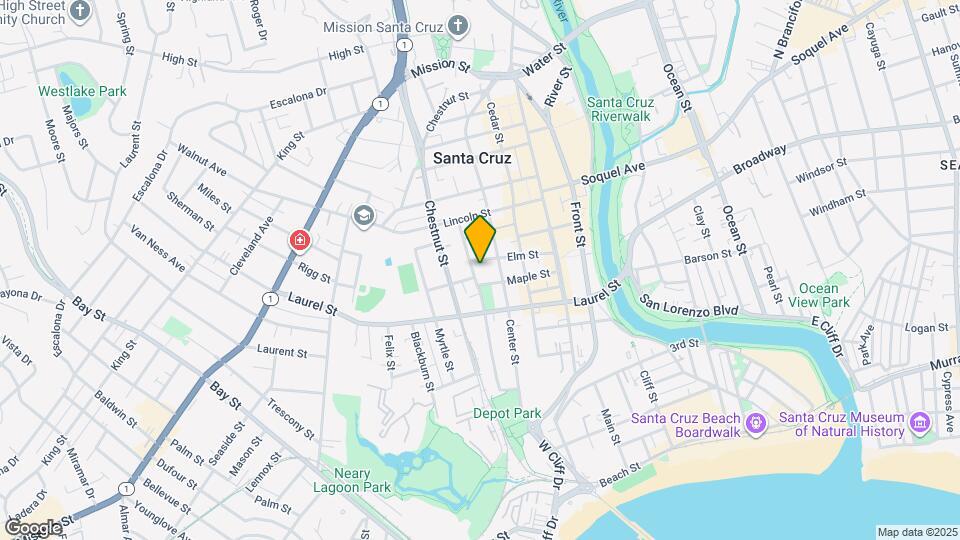 514 Washington St Map and Location Details