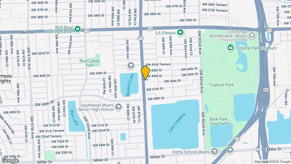 4585 SW 87th Ave Map and Location Details
