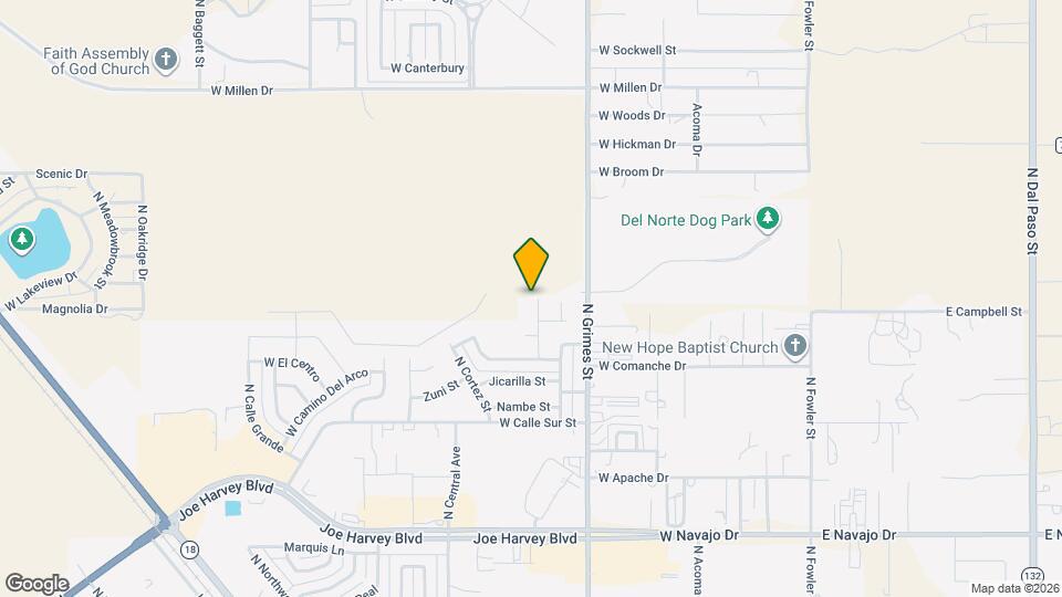 4311 Hermosa St Mapa y Detalles de la Ubicación