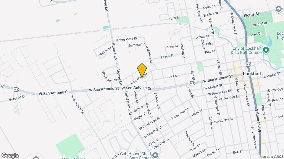 1016 Bois D'Arc St Map and Location Details