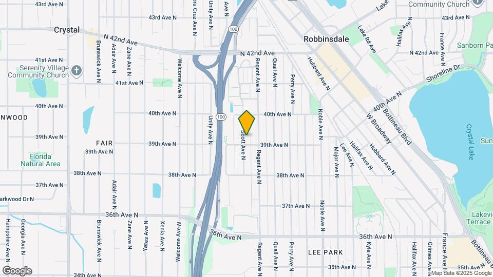 3910 Scott Ave N Map and Location Details