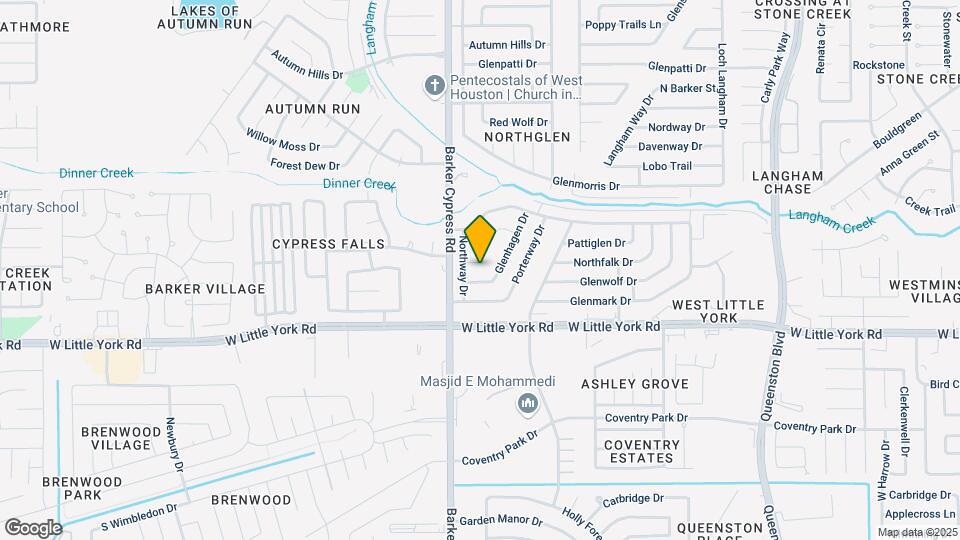 17809 Northway Ct Map and Location Details