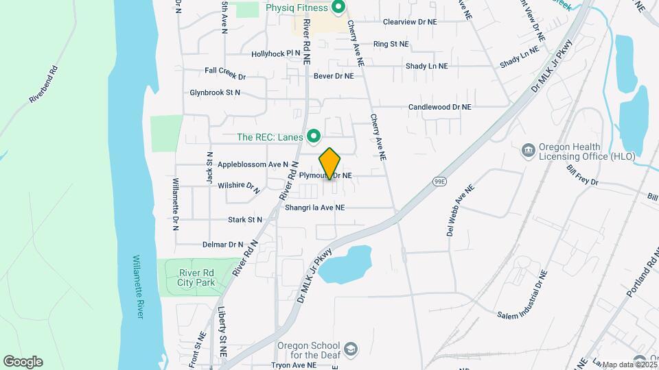 760 Plymouth Dr NE Map and Location Details