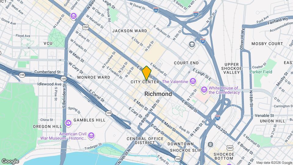 230 N 6th St S Map and Location Details