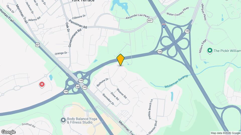 223 Bethune Dr Map and Location Details