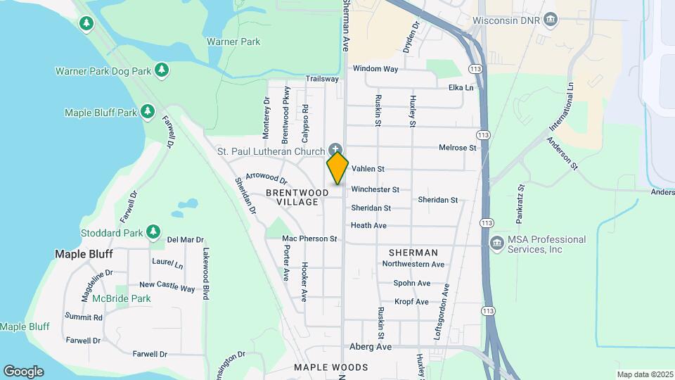 2018 N Sherman Ave-Unit -Apt 6 Map and Location Details