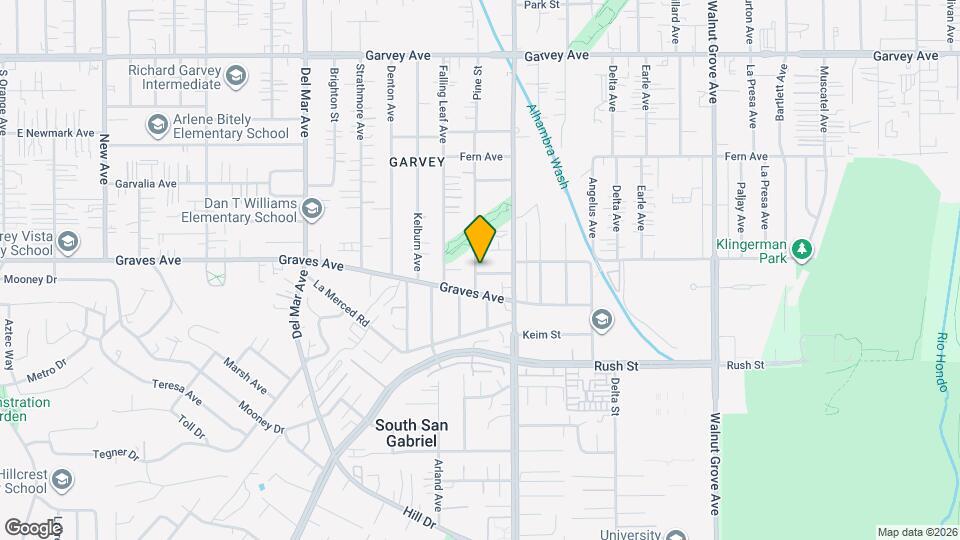 2328 Pine St Map and Location Details