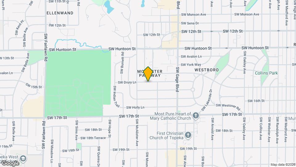 4227 SW Drury Ln Map and Location Details