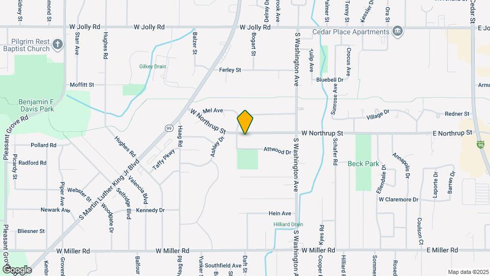 1019 W Northrup St Map and Location Details