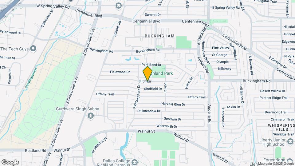 508 Birch Ln Map and Location Details